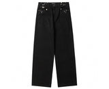 Balenciaga PIERCED BAGGY PANTS IN BLACK