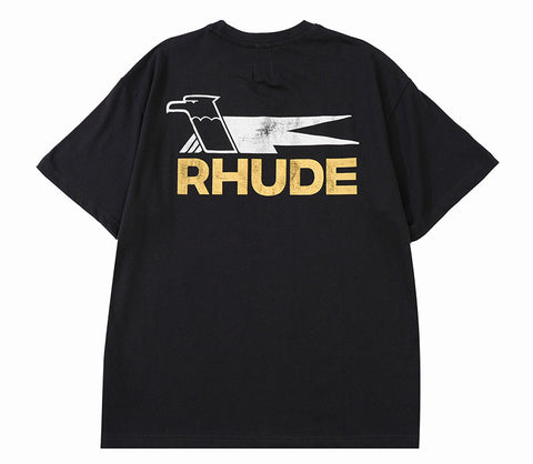 Rhude Eagle logo Tee Black