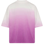 Palm Angels logo dégradé T-Shirt White/Pink