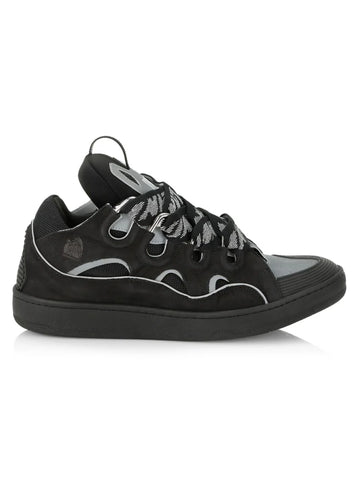 Lanvin Curb Sneaker Black Grey