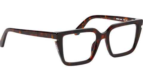 Off-White Style 52 Glasses Havana