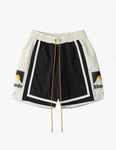 RHUDE colourblock track shorts