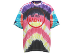 Gallery Dept. Stop Being Racist Tie Dye T Shirt Raibow