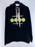 Casablanca Hoodie Casa Sport Tennis Balls Black