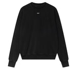 OFF-WHITE Saint Matthew-print cotton hoodie Black Grey