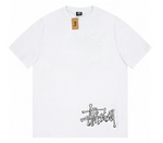 Stussy Bones Stock T-Shirt White