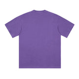 Ami Paris Ami de Coeur Organic Cotton T-Shirt Purple