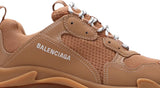 Balenciaga Wmns Triple S Sneaker 'Clear Sole - Light Camel'