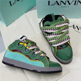 Lanvin Curb Sneaker Green