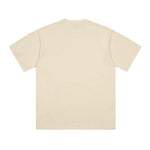 Ami Paris Ami de Coeur Organic Cotton T-Shirt Beige