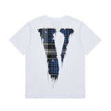 Vlone Logo FRIENDS T-shirt White/Blue