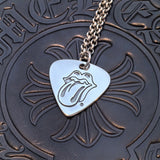 Chrome Hearts - Rolling Stones Guitar Pick Charm