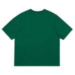 AMI Paris Oversized Logo-Appliquéd Cotton-Jersey T-Shirt Green