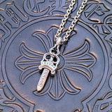 Chrome Hearts - Dagger Pendant Necklace 'Silver'