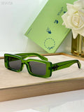 OFF-WHITE Arthur Sunglasses Green