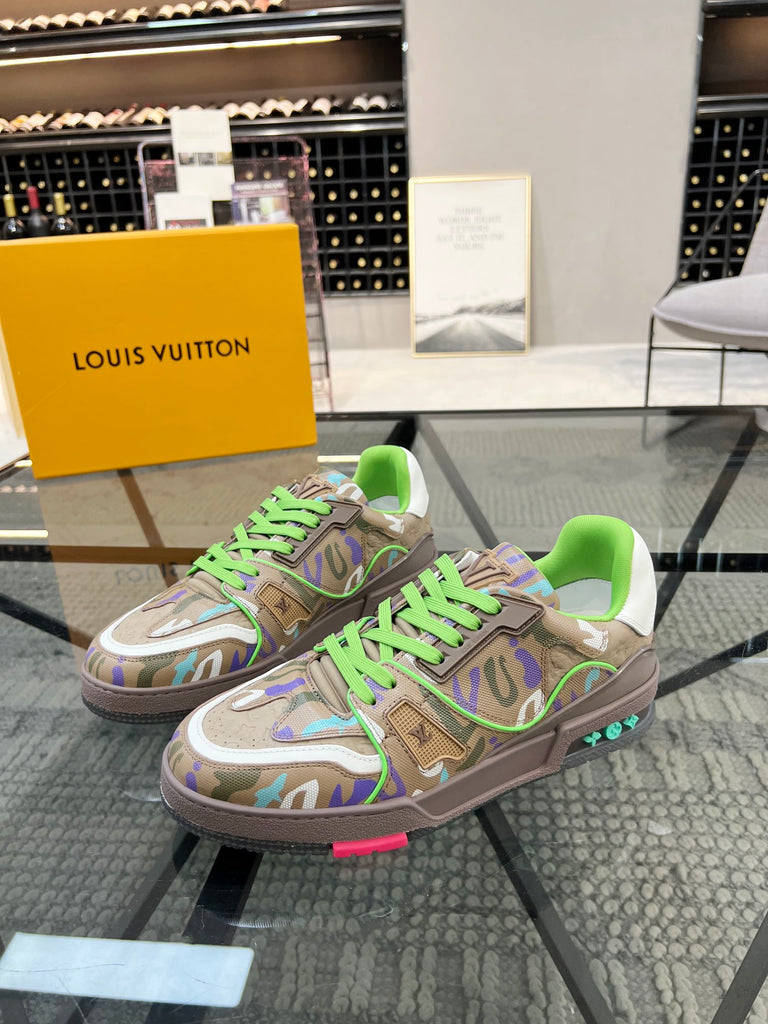 NEW Louis Vuitton X Yayoi Kusama Trainers Sneakers Shoes LV x YK Size 9UK  10US