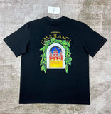 CASABLANCA Avenida T-Shirt Black