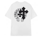 Chrome Hearts - Double Cross Logo T-Shirt White