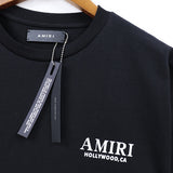 AMIRI Bones Stacked Cotton T-shirt Black