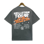 Hellstar Studios Biker Tour T-Shirt 'Grey'