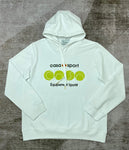 Casablanca Hoodie Casa Sport Tennis Balls White