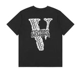 Vlone x Juice Wrld Bones T-shirt Black