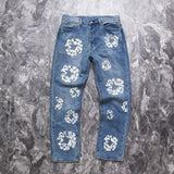 Denim Tears x Levi's 501 Cotton Rhinestone Wreath Jeans Indigo