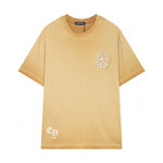 Chrome Hearts - Cross Logo Washed T Shirt Kakhi