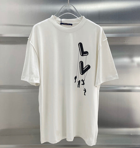 lv printed t-shirt