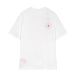 Chrome Hearts - Horseshoe Pink Cross Fleur Pin T-shirt White