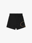 RHUDE GP SCRIPT LOGO KNIT SHORT