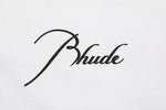 Rhude Cotton logo Tee White