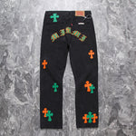 Chrome Hearts Miami Levi's Cross Patch Jeans