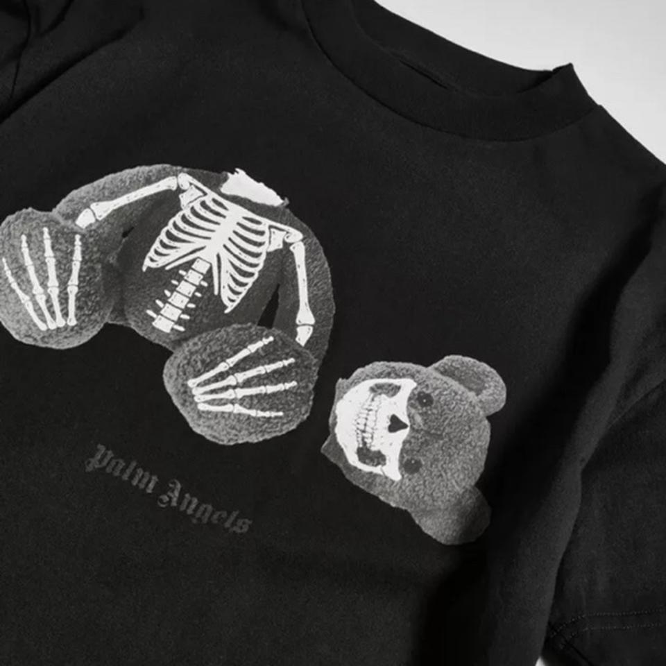 Palm Angels Skeleton Bear T-Shirt Black – Tenisshop.la