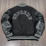 Supreme Tiger Varsity Jacket Black