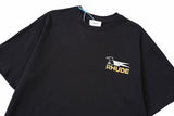 Rhude Eagle logo Tee Black