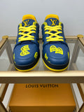Louis Vuitton LV Trainer Navy Yellow
