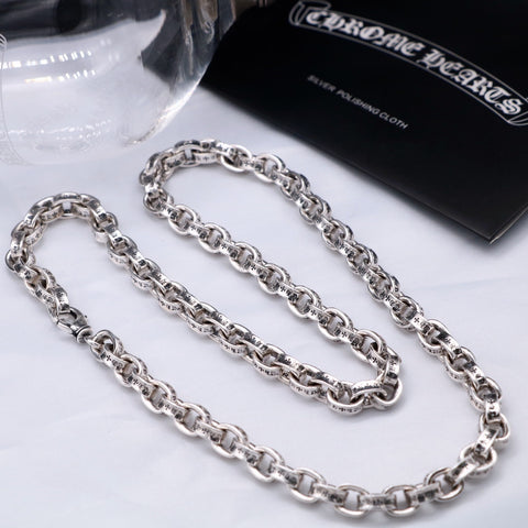 Chrome Hearts - Roll Chain Sterling Silver Necklace