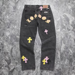 Chrome Hearts London Levi's Cross Patch Jeans