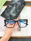 Off-White Style 52 Glasses Black