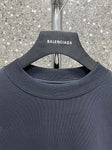 Balenciaga Logo Oversized T-Shirt Black