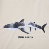 Palm Angels Shark Classic T-Shirt Beige