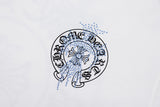 Chrome Hearts - Logo Cross Diamond T-Shirt White