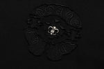 Chrome Hearts - Horseshoe Logo + Fleur de Lis Pin T-Shirt Black