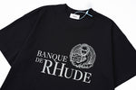 Rhude Banque De Rhude Tee Black