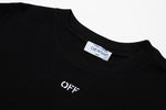 Off-White c/o Virgil Abloh T-shirt With Scribble Skate Logo in Black