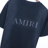 AMIRI MA Logo T-Shirt Navy