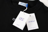 Off-White Logo cotton t-shirt Black