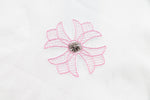 Chrome Hearts - Horseshoe Pink Cross Fleur Pin T-shirt White