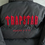 Trapstar Decoded Hooded Puffer 2.0 Jacket Infrared Edition